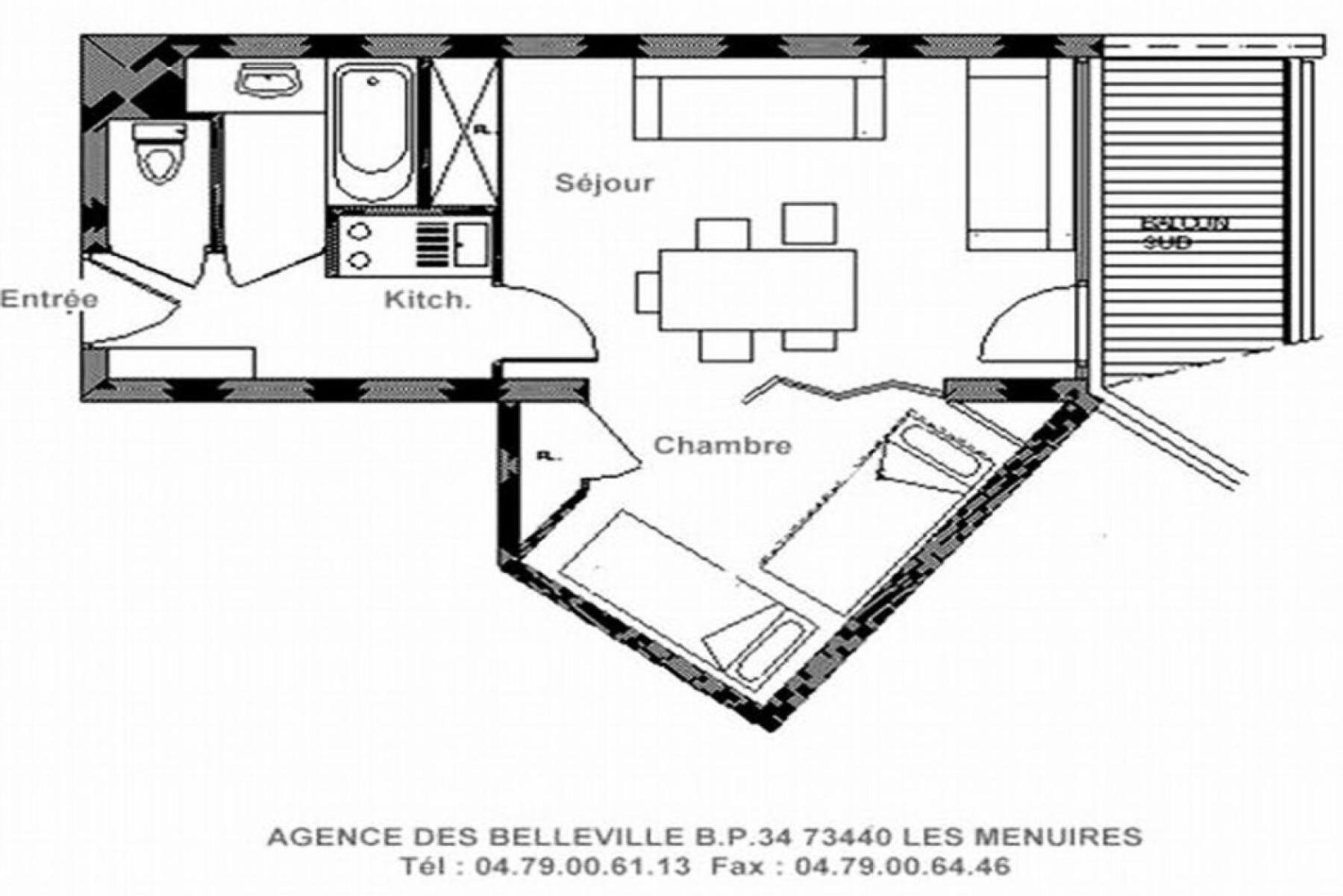 Residence Chaviere - Studio Lumineux - Ski Aux Pieds - Balcon Mae-2224 Saint-Martin-de-Belleville Zewnętrze zdjęcie